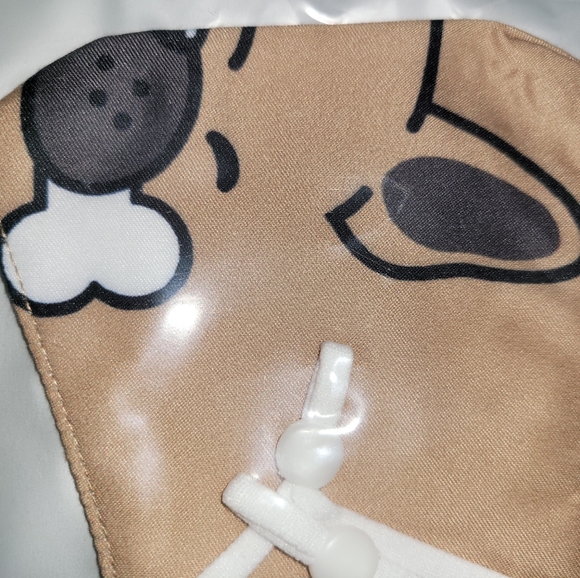 Youth Cotton Face Mask, 🐕 pattern - Picture 2 of 2